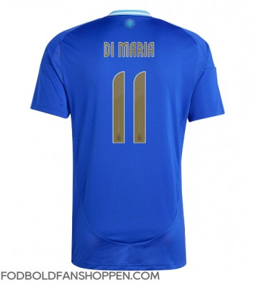 Argentina Angel Di Maria #11 Udebanetrøje Copa America 2024 Kortærmet